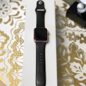 Rose gold Apple Watch